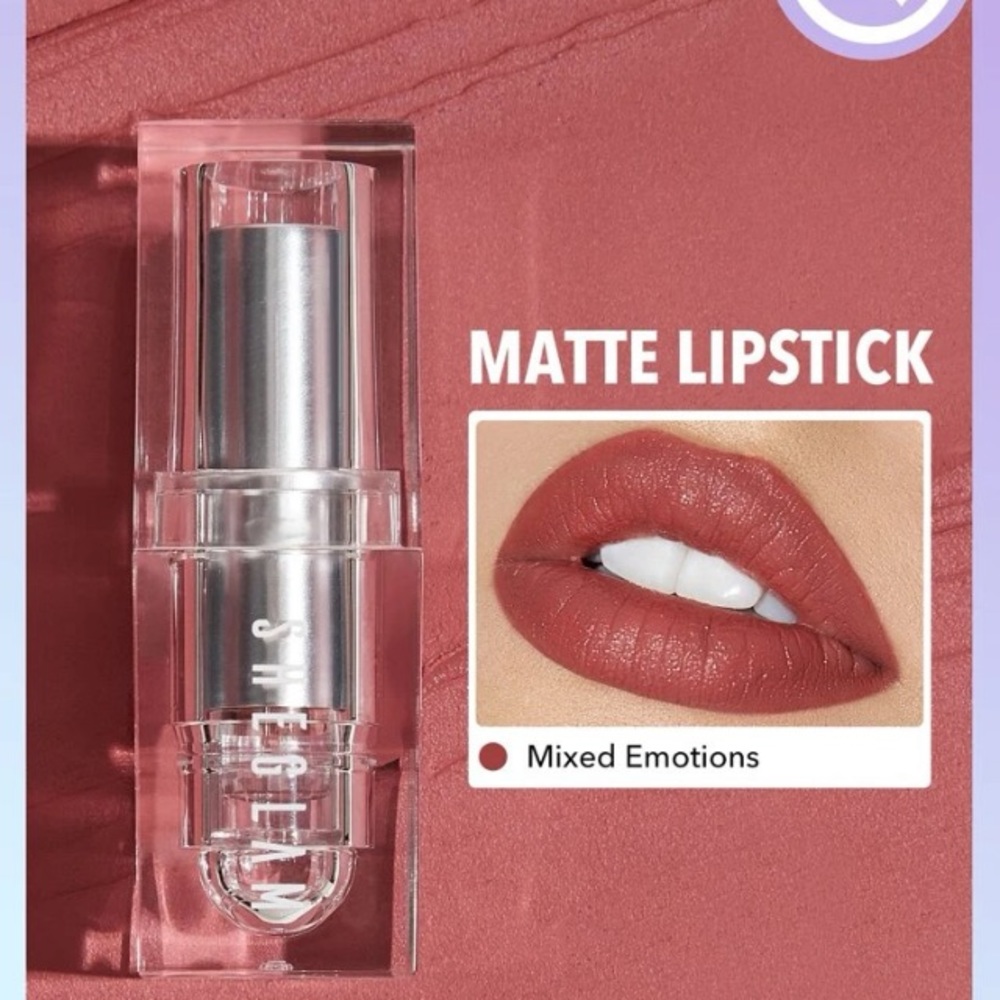 Shein SheGlam Lipstick in Shade Mixed Emotions